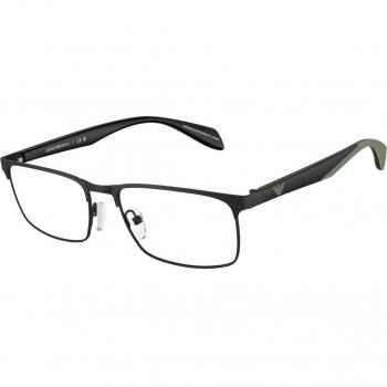 Emporio Armani EA1149 3001 Men's Eyeglasses Black Size 56
