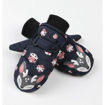 Gants chauds enfants noir