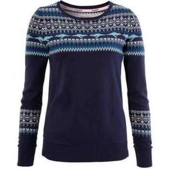 KangaROOS Norwegerpullover Winterfell – kuscheliger Rundhalsausschnitt
