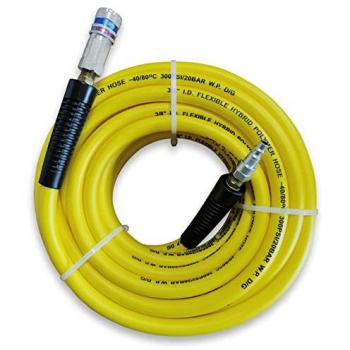 Rallonge de Tuyau Antistatique 10 m pour Air Comprimé avec Embout