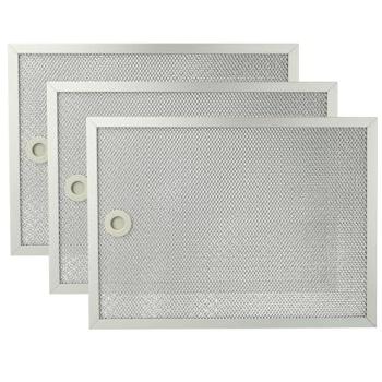 VHBW GreaseFilter Metal – 3X, Compatible with AEG 8090D‑M & 8060D‑M
