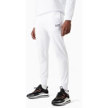 Pantalón EA7 Core Slim Fit Hombre Blanco