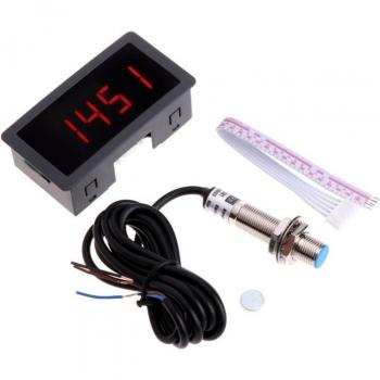 12V Digital Tachometer RPM Meter with Proximity Switch