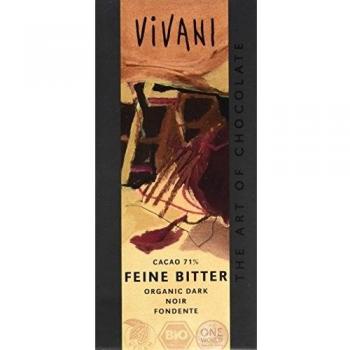 Chocolate negro 71% bio 100g Vivani