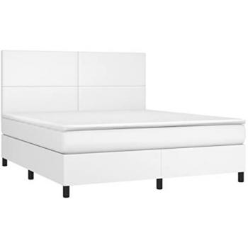 Cama Espuma Viscoelástica con Muelles Ensacados 160x200 – Blanco