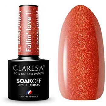 Claresa Fallin Love UV‑Gel‑Lack 5 ml – 11‑Pack, Farblack