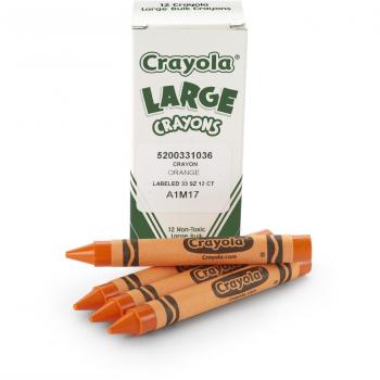 Crayola Refillable Large Orange Crayons