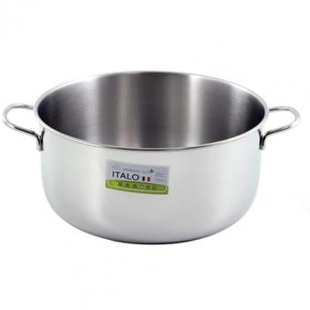 Casseruola Induzione 22 cm con 2 Manici Italo