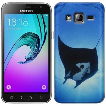 Funda de silicona Sea Life 10055 para Samsung Galaxy J3 (2016)