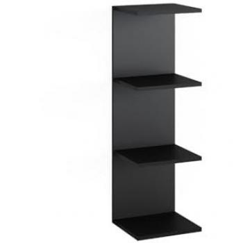 Étagère Paolo Noir, 30x95 cm – Vicco