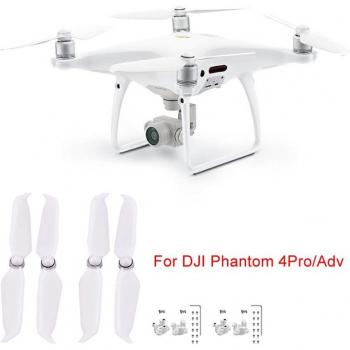 BRDRC 2 Pairs 9455S Propeller and Mount Base for DJI Phantom 4 Pro/V2.0/Adv