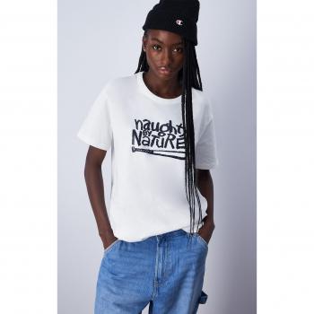 T-shirt Naughty By Nature con Stampa Grafica