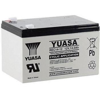 Batería YUASA 12V 14Ah modelo REC14-12