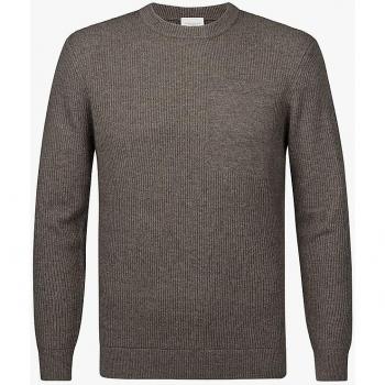 Herrenpullover Braun von Profuomo Größe M