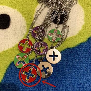 Hip Hop Punk Lucky Clover Enamel Dripping Necklace for Men, Women, and Girls