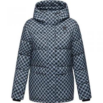 RAGWEAR Steppjacke Wikesh Print Gr. XL (42) hellblau