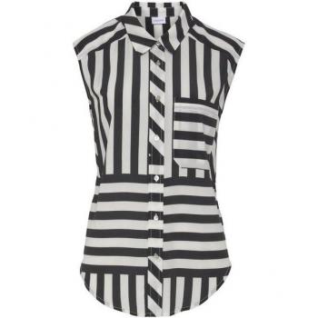 Blusa Lascana Dual Color: Negro y Blanco