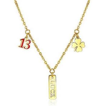 Collier en acier S'AGAPO' Get Lucky
