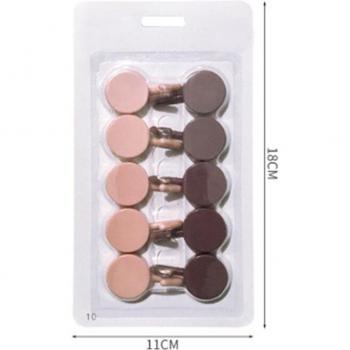 Support Vêtements Muraux 10 Cintres – Couleur Unie