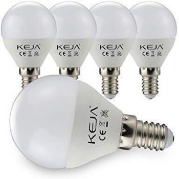 Lot de 5 Lampes LED E14 60 W (700 lm) – Blanc Chaud