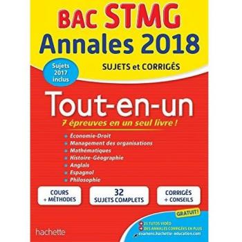 Tout-en-un Bac STMG : Sujets et corrigés