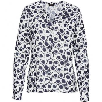 Marine-Print-Bluse Aniston Casual – Figürlich figurumspielend
