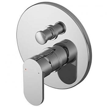 Nuie Binsey Chrome Manual Shower Valve with Diverter