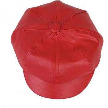 Buttermere Red Newsboy Hat for Women