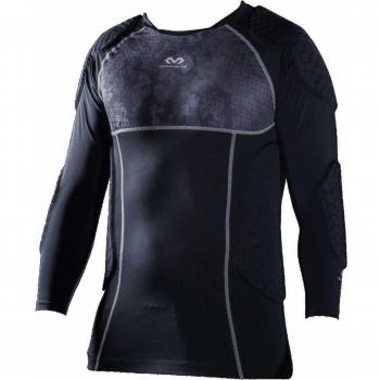 Mc David Torwartshirt Hex, Schwarz, Größe:M