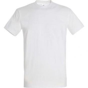 SOLS Men's Imperial Heavyweight Tee, Size X‑Small, Pure White