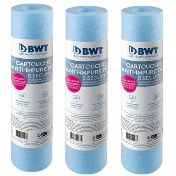 Pack de 3 cartouches anti-impuretés BWT B.SECURE