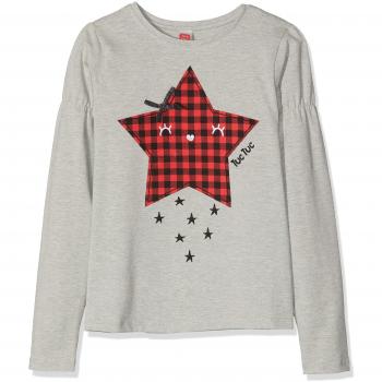 Camiseta Tuc Tuc Estrella NO Rules para Niñas, Gris 09, Talla 3M