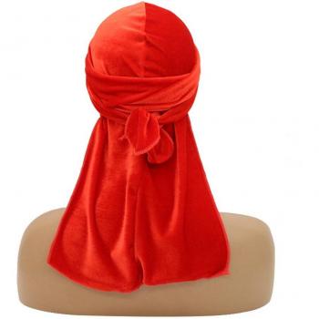 Sombrero pirata Durag con cola elástica