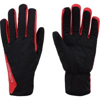 Luva Técnica Finisseur Pro Warm L – Combinação Preto & Vermelho