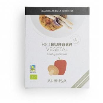 Hamburguesa vegetal seitan shiitake y pimiento bio ld 160 g