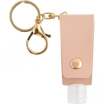 Porte-clés en forme de T en cuir PU sans désinfectant