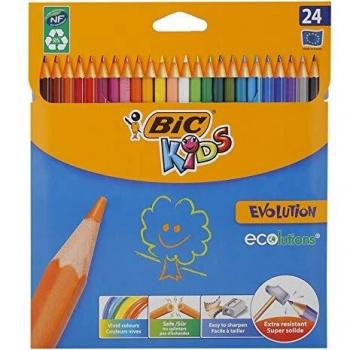 Bic Cf24 Pastelli Kids Evolution 829733