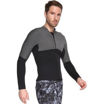 Men's Front Zipper Neoprene Wetsuit Jacket