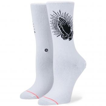 Blanco Mediano Stance “Hallowed Crew” – Calcetín Deportivo