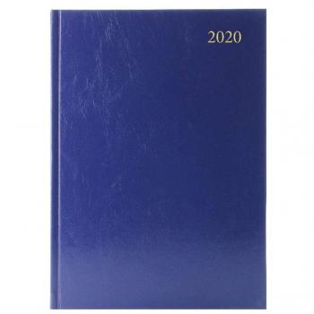 Daily A5 Blue Desk Logbook
