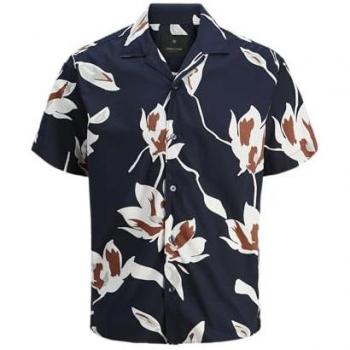 Camicia Uomo Jack & Jones Blu Fantasia Blapalermo