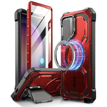 I-Blason Custodia IBLSN Armorbox Mag Supcase con MagSafe per Samsung Galaxy S24 Ultra – Nero