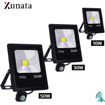10W/30W/50W PIR Motion Sensor LED Wall Lamp