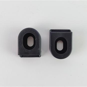 Couvre-manivelles en silicone pour vélo, kit de 2, accessoires cyclisme