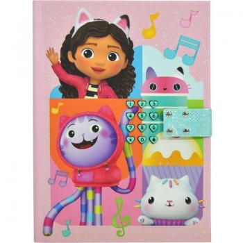 KIDS DIARIO SECRETO + SONIDO GABBYS DOLLHOUSE GABBYS DOLLHOUSE 21x15x3 Cms