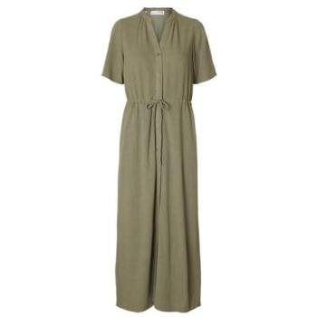 Abito Camicia Oliva SLFVIVA‑DAMINA (Edizione Limitata)