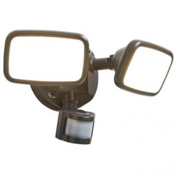 Twin 3000K Foco LED Exterior Lynn Forum IP44 Gris Oscuro