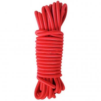 Cuerda Elástica de Seguridad 4 mm, 10 m – Rojo