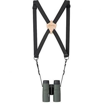 Schwarzer Kowa H‑Strap Fernglasriemen