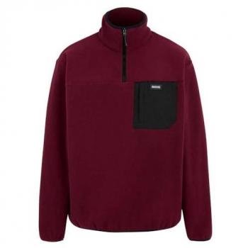 Regatta Midnight Red Half‑Zip